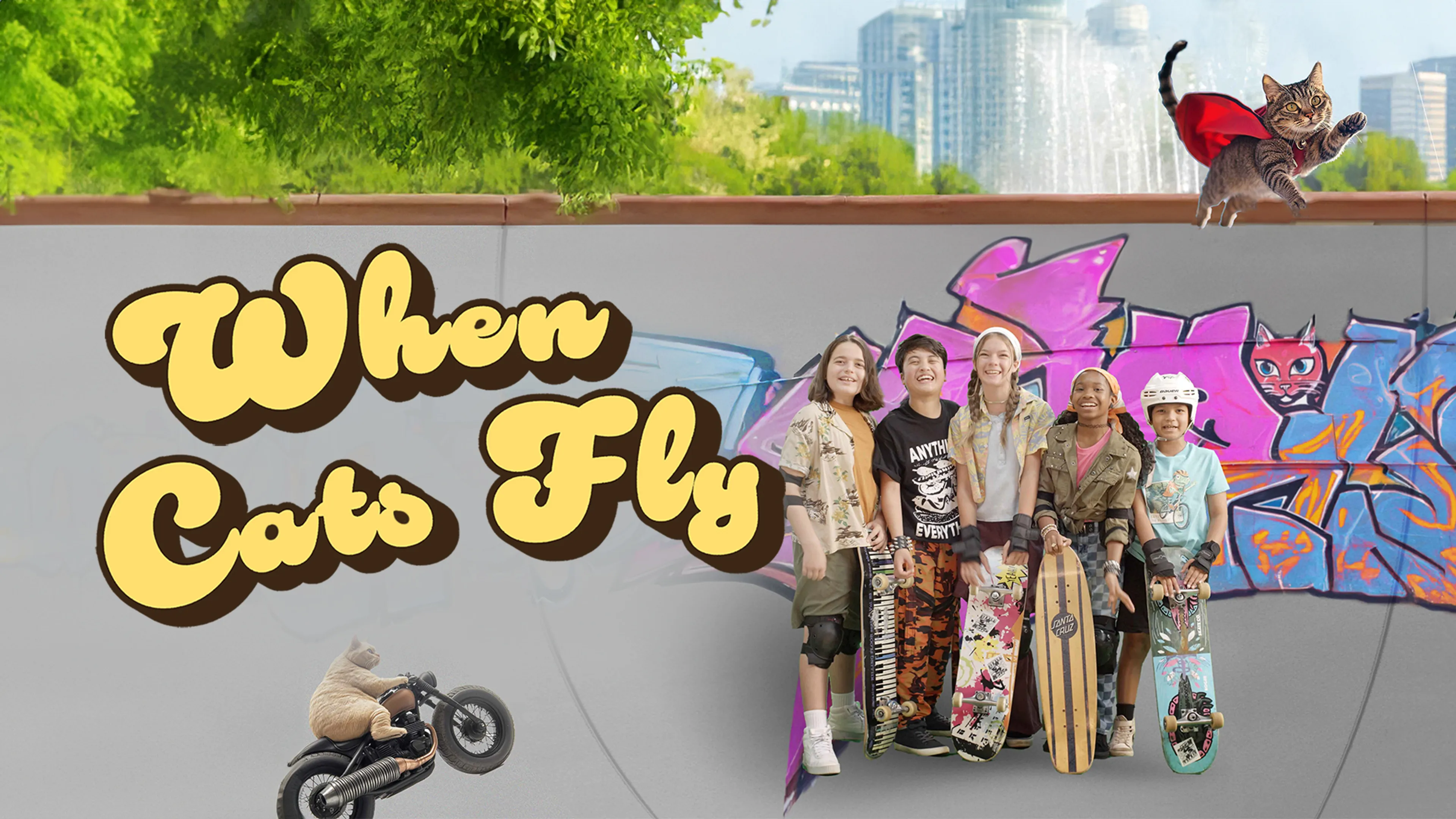 When Cats Fly poster